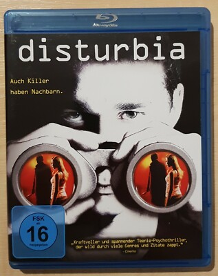 Disturbia (2008 Blu-Ray) Shia LaBeouf, David Morse, Sarah Roemer Carrie-Ann Moss
