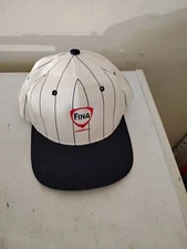Vintage FINA Embroidered Logo Hat 