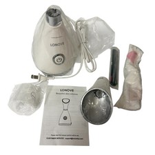 Facial Steamer Nano Ionic By Lonove Kit Includes Hair Band New Open Box