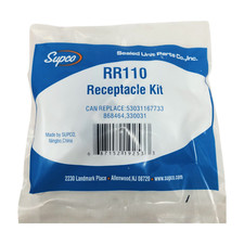 Receptáculo de quemador de rango Supco RR110 para Electrolux Frigidaire Whirlpool 868464