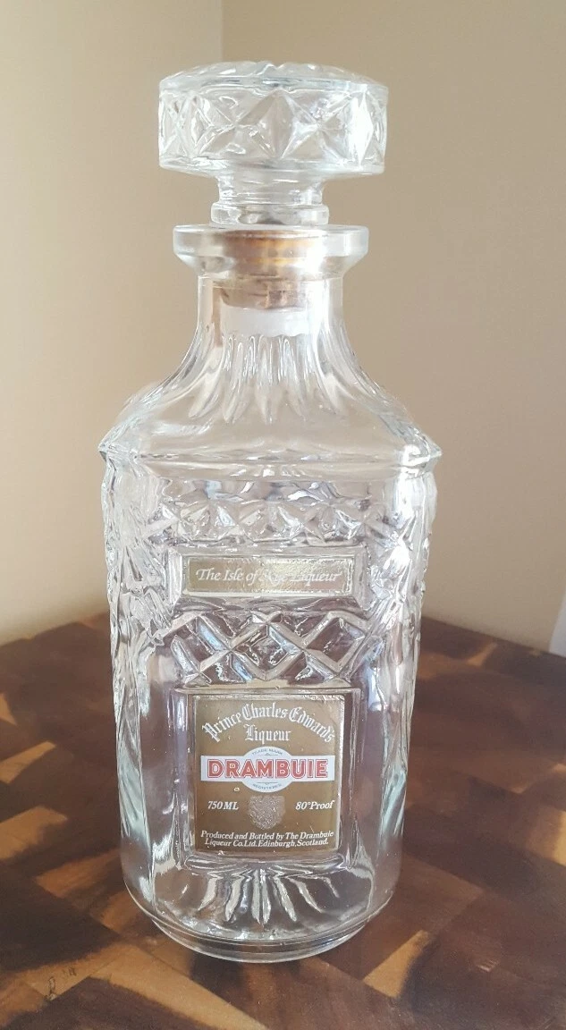 Vintage Drambuie Decanter Lead Crystal Prince Charles Edwards Liqueur  Bottle MT! | eBay