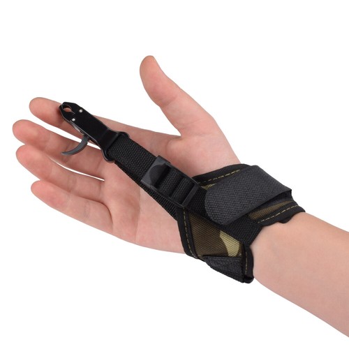 YLSIO Archery Release Aids Caliper Trigger Wrist Strap for Compound Bow Hunter - Picture 7 of 19