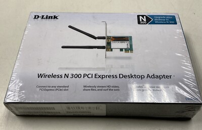 D-Link DWA-548 Wireless WiFi 300Mbps B/G/N PCI Express Desktop Adapter