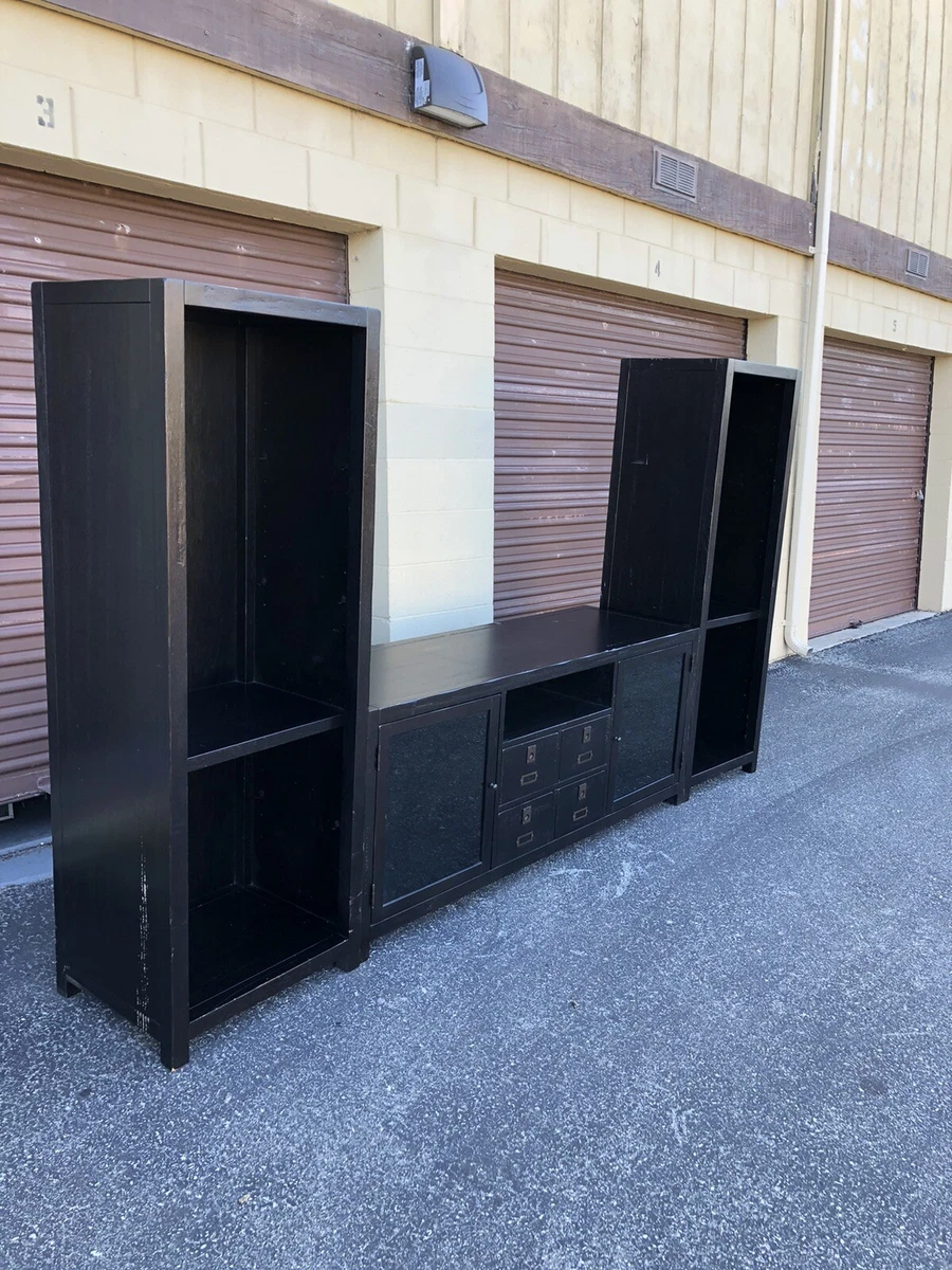 Pottery barn entertainment center used deals