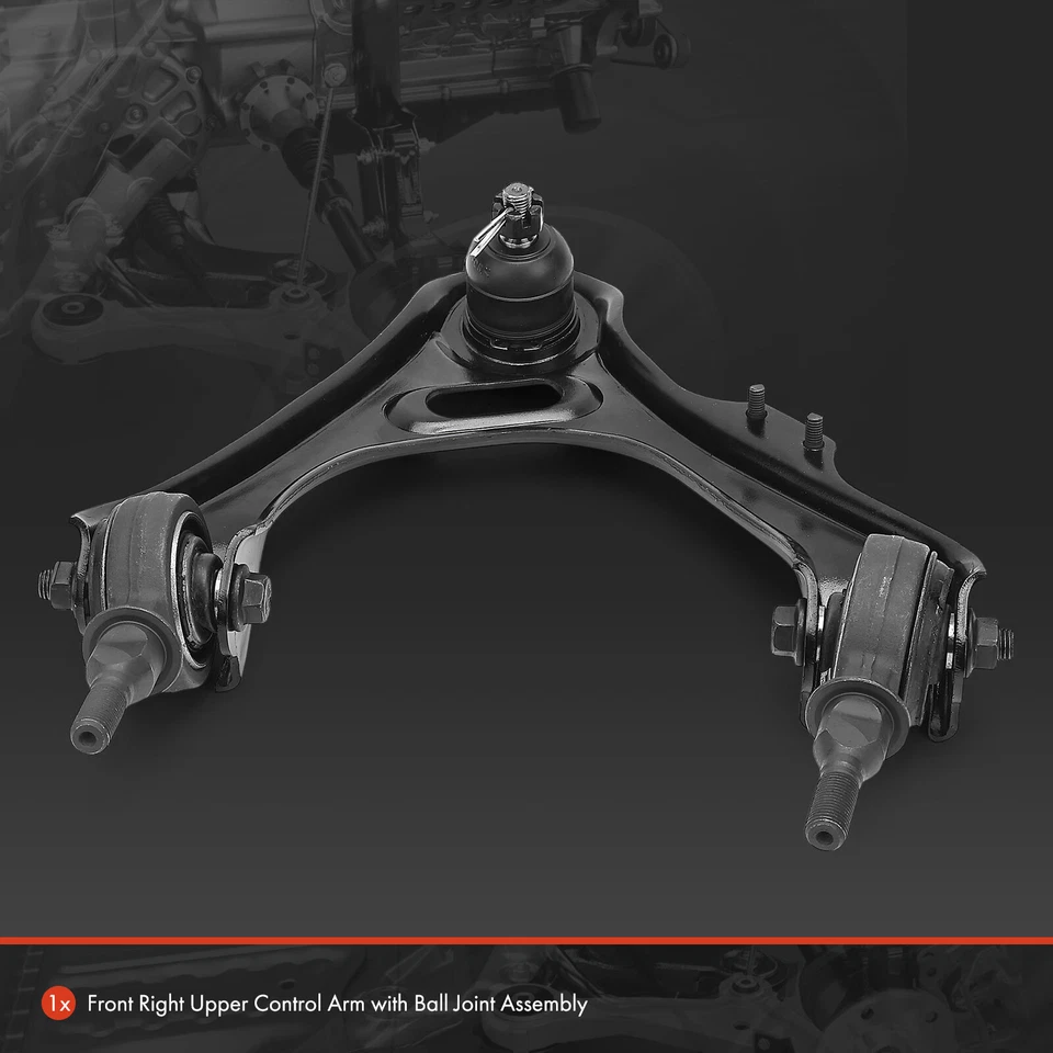 Conjunto de brazo de control superior delantero derecho y rótula para Acura RL 1996-2001 V6 3,5 L Foto 3 de 4