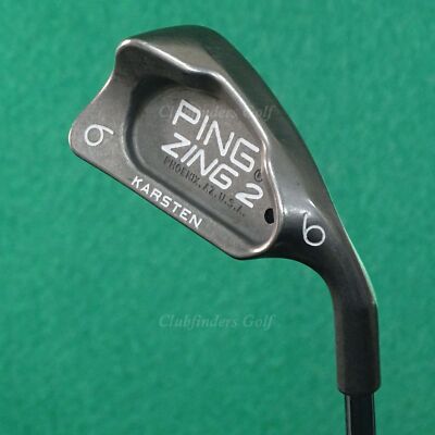 Ping Zing 2 Black Dot Single 6 Iron Karsten JZ Steel Stiff