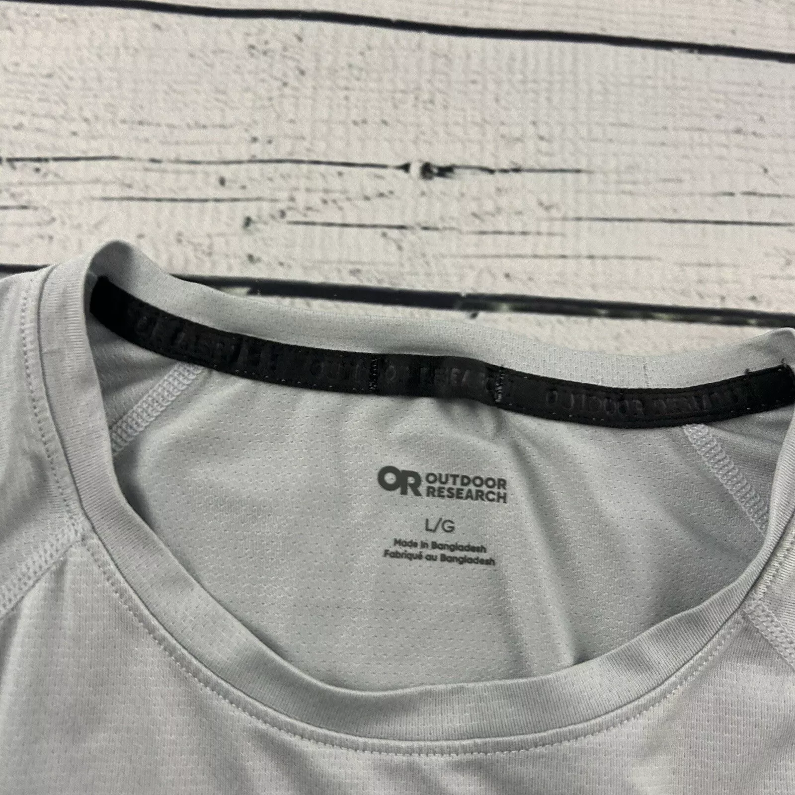 outdoor-research short sleeve athletic shirt