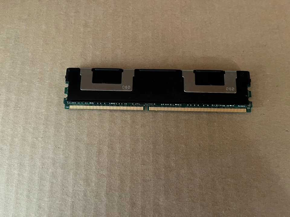 ELPIDA 8GB 4RX4 PC2 5300F-555 SERVER MEMORY EBE82FF4A1RQ-6E-E I4-5(3) - Image 2 of 4