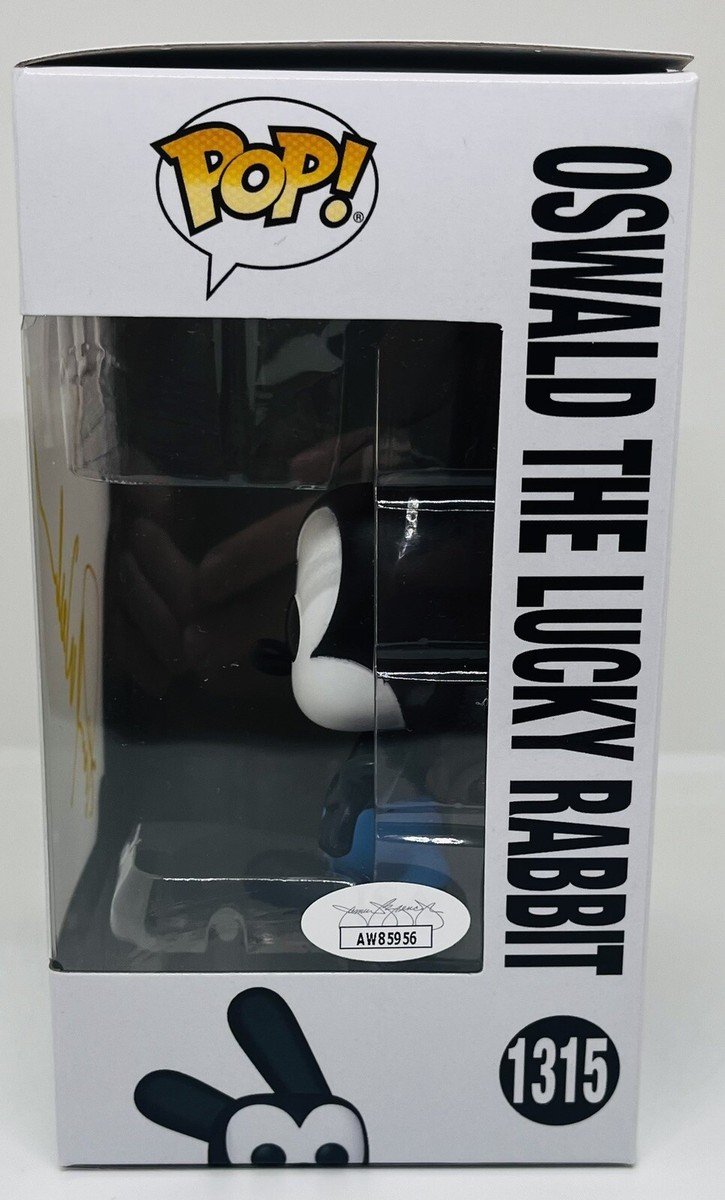 FRANK WELKER SIGNED OSWALD THE LUCKY RABBIT POP FUNKO FIGURE