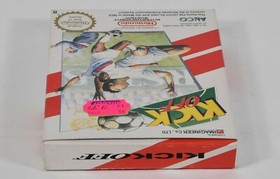 Nintendo NES, Kick Off PAL NES-54-NOE, confezione originale + istruzioni