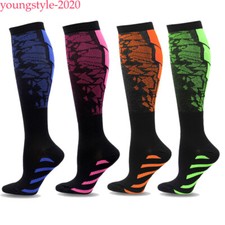 Compression Socks 20-30mmHg Graduated Women Men Knee High Sport Stockings Unisex