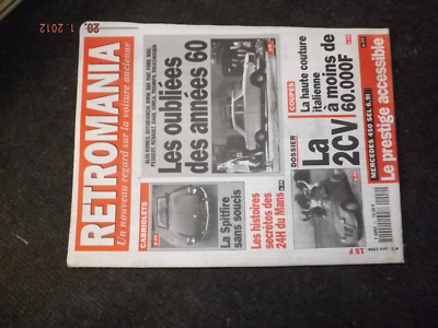 Lot De Revues RETROMANIA - Choix Du Numéro 80 à 102 (2001 à 2003) - Occasion - Très Correct