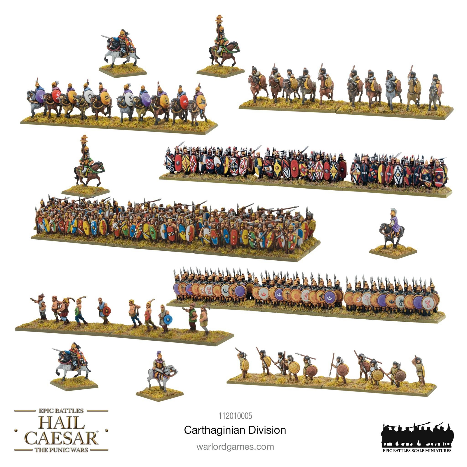 Hail Caesar Epic Battles: Carthaginian division - Warlord Games