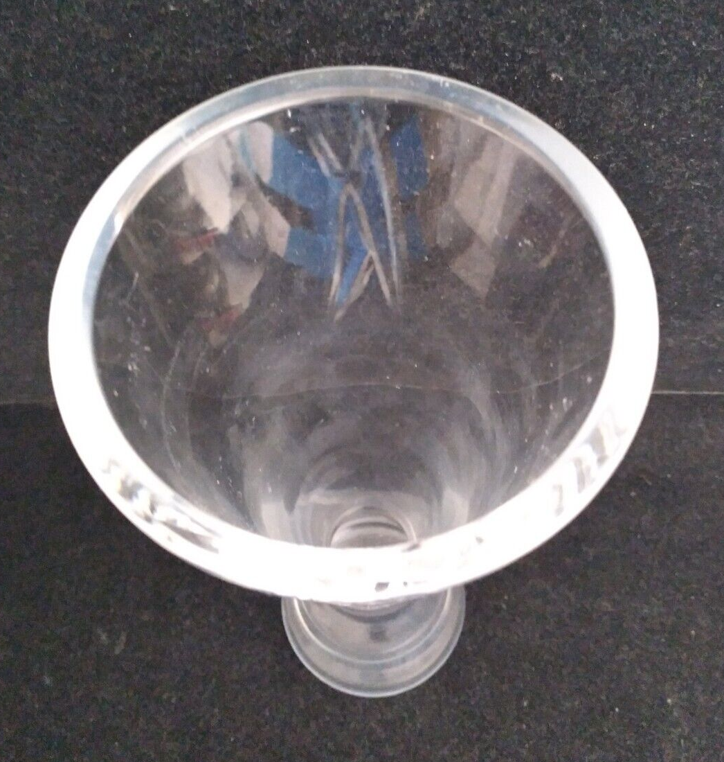 Waterford John Rocha Crystal Vase Signature Cut 9"H Signed eBay