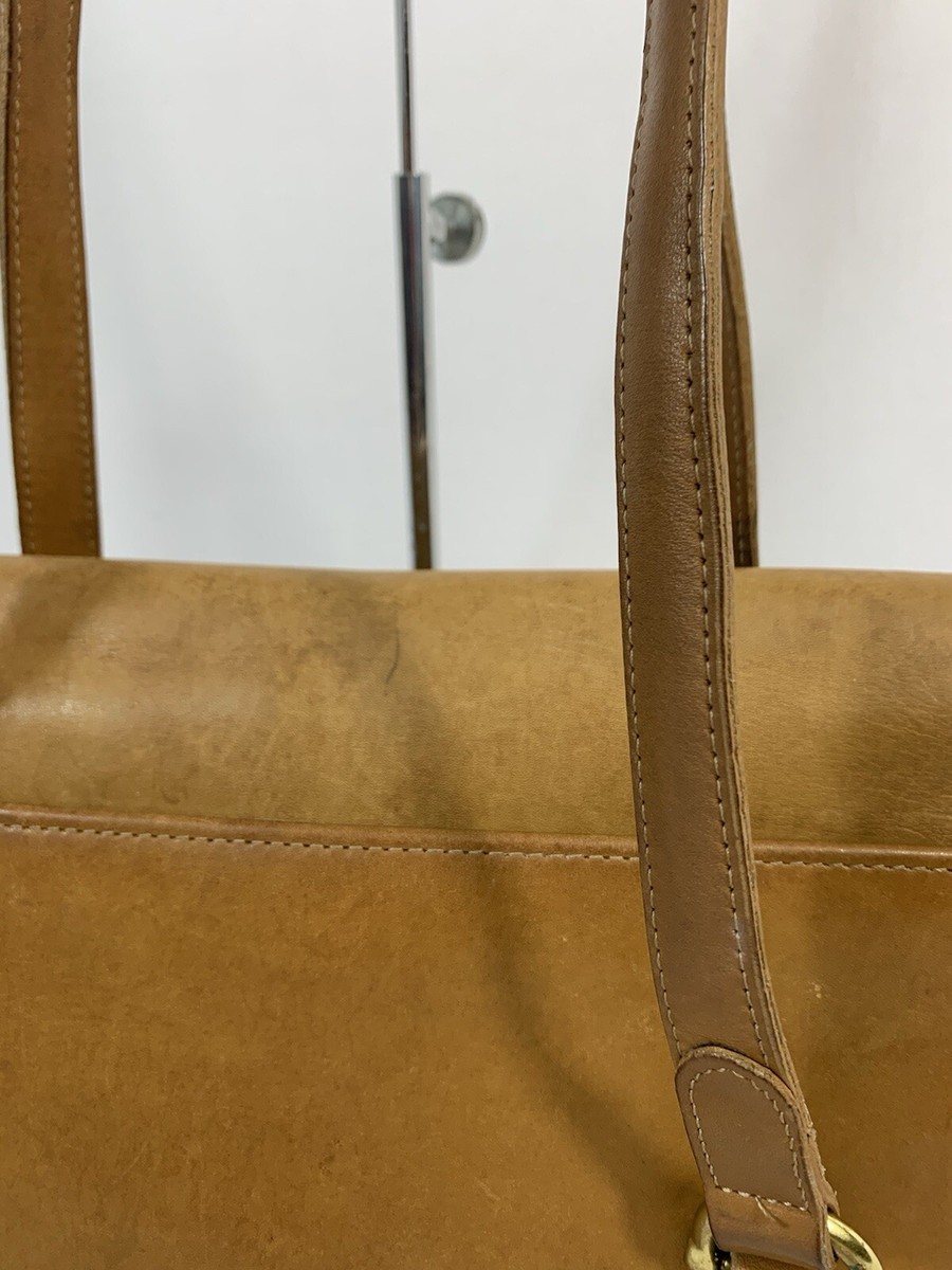 Rare Vintage OLD COACH 9808 Leather Tan Brown Shoulder Bag Rare Vintage OLD COACH 9808 Leather Tan Brown Shoulder Bag