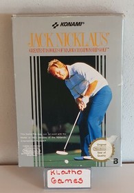 Jack Nicklaus` Golf NES Spiel komplett mit OVP und Anleitung   C4023