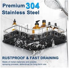 Corner Shower Shelves, 3 Pack