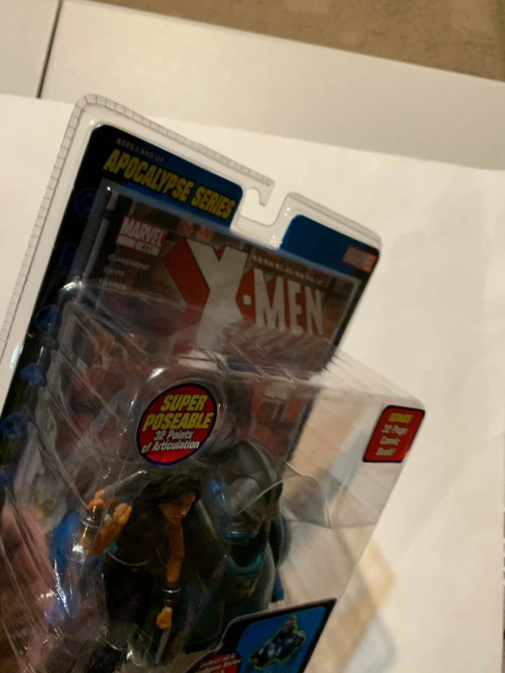 MARVEL LEGENDS X-23 PÚRPURA BAF APOCALIPSIS SERIE WOLVERINE HIJA PÚRPURA X-23 Foto 4 de 4