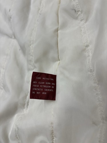 Vintage J Gallery Puffer Jacket Womens Size M Duck Down Feather Purple Long Coat - Picture 14 of 17