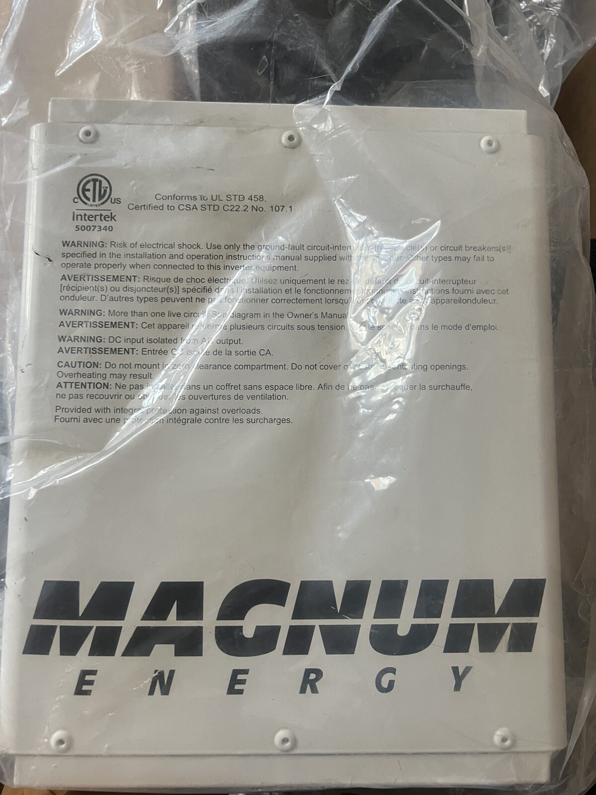 Magnum Dimensions MS2000LU Pure Sine Inverter Charger MS Series eBay