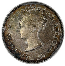Great Britain Silver Maundy 2 Pence 1875 PCGS PL62