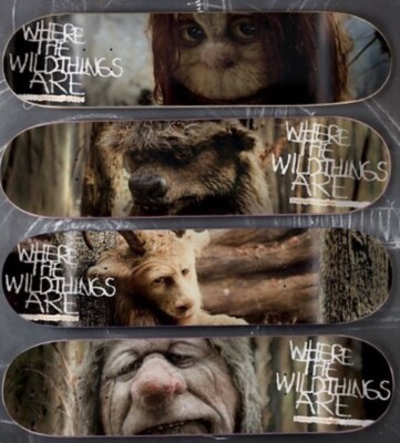 Where The Wild Things Are - Complete Girl Skateboard Deck Series
