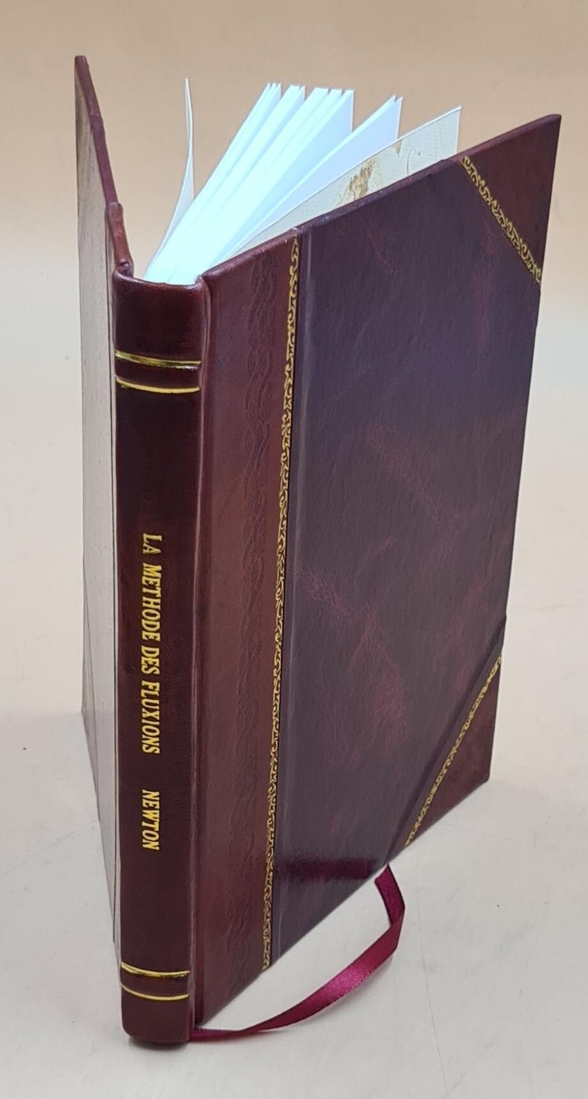 La Methode Des Fluxions Et Suites Infinies by M Le Chev Leather Bound Edition