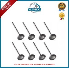 AUDI CDNC 2.0 PETROL A5 CONVERTIBLE INLET VALVE SET OF X8 FOR BRAND VERTEX R6580