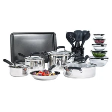 Brand New 25-Piece Essential Home Mega Cookware Set