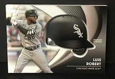 LUIS ROBERT 2022 Topps Series 2 Commemorative Batting Helmet Relics BH-LR