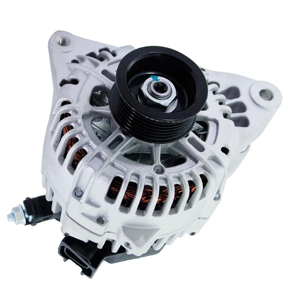 Alternador para Hyundai Santa Fe Tucson Kia Magentis V6 2.7L 120A 12V 6 ranuras Foto 3 de 4