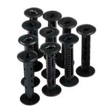10x 120 220 Empty Plastic Roll Film Take-Up Spools For Medium Format Film Camera