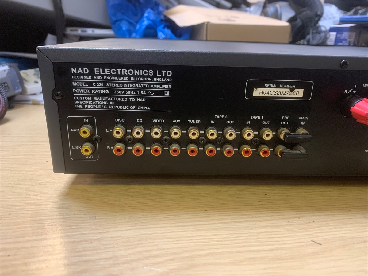 NAD C320 プリメインアンプ 【公式通販】