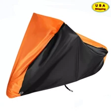 Universal Motorcycle Cover Waterproof 3XL Fit For Harley Electra Road Glide King