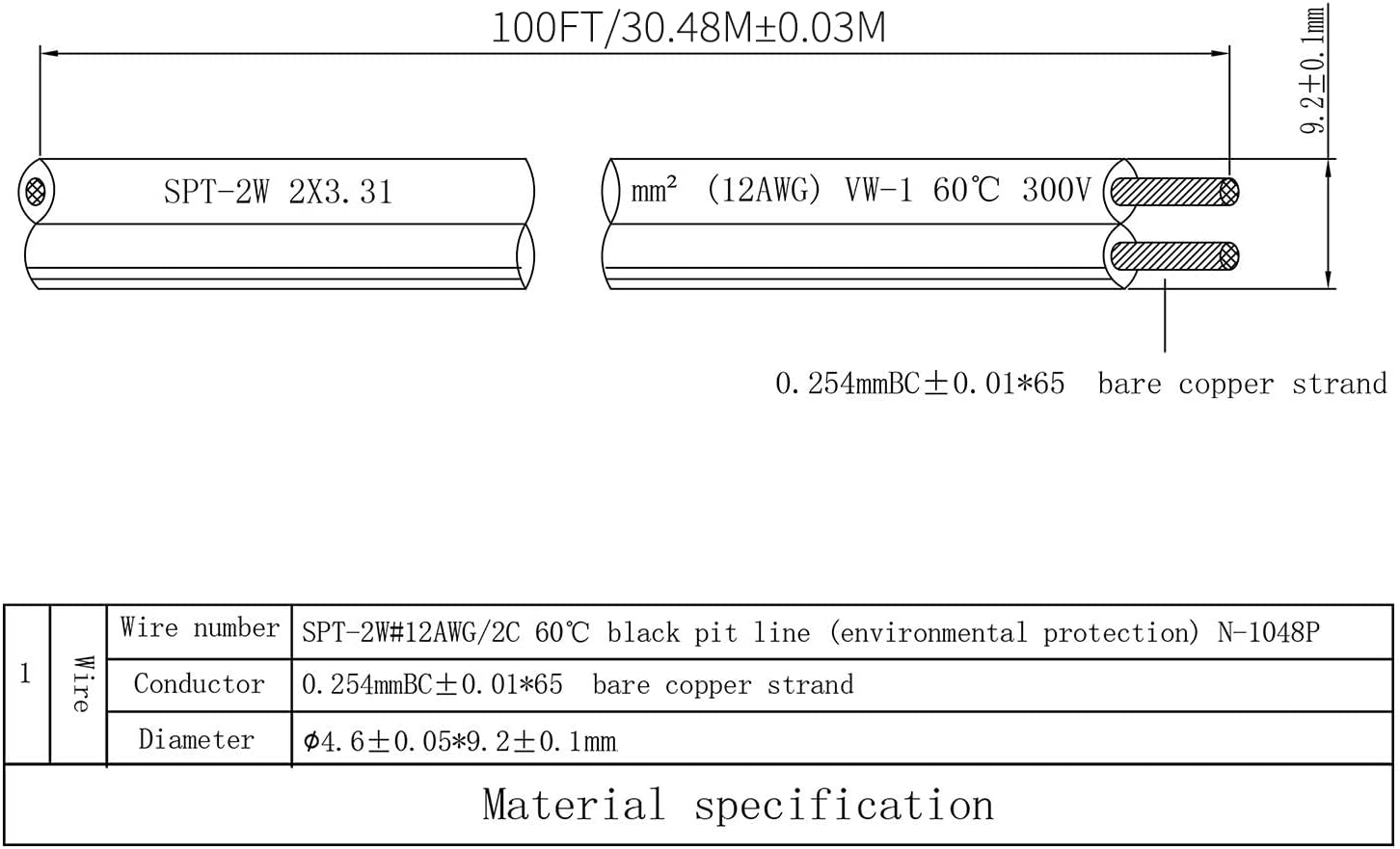 12/2 Low Voltage Wire Outdoor Landscape Lighting Cable 100 Feet 313036766773 eBay