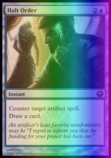 MTG Magic the Gathering Halt Order (34/259) Scars of Mirrodin MP FOIL