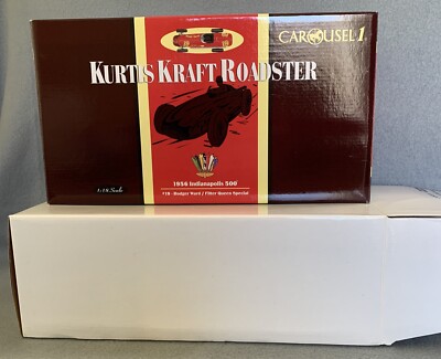 1:18 Carousel 1 Kurtis Kraft~1956 Rodger Ward #19~Filter Queen