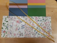 Stampin Up! FLIGHT & AIRY 6 x 6 Designer Paper Card Kit Birds Ribbon