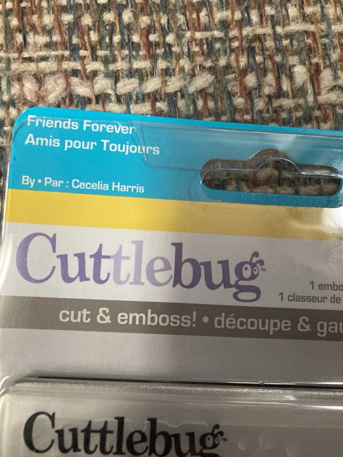 4 Sets Of Cuttlebug Embossing Folders New