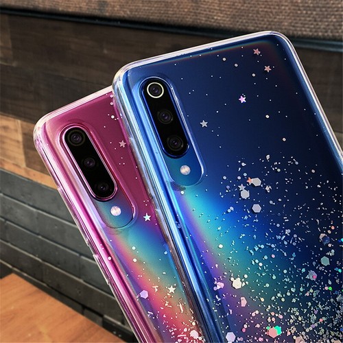 Custodia per Xiaomi Redmi Note 12 11 10 Pro 13T 12T glitter trasparente antiurto cover - Foto 11 di 18