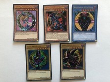 YuGiOh - YGLD Dark Magician Set - YGLD-ENB02, ENB03, ENC01, ENC02, ENC09, 1. Auflage
