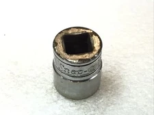 Snap On#F14M - 14mm, Metric, Shallow, Chrome, Socket, 3/8” Dr., 12-Pt. -USA-