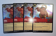 Disney Lorcana The First Chapter Maui Hero to All 114 Foil NM/M Playset