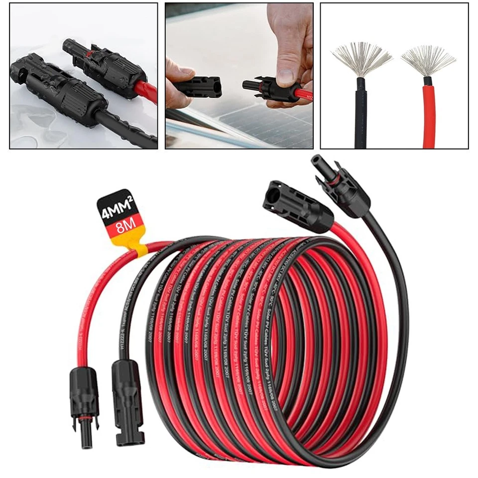 Photovoltaikkabel PPO Isolierung Kabel korrosionsbeständig einfache Installatio - Bild 2 von 4