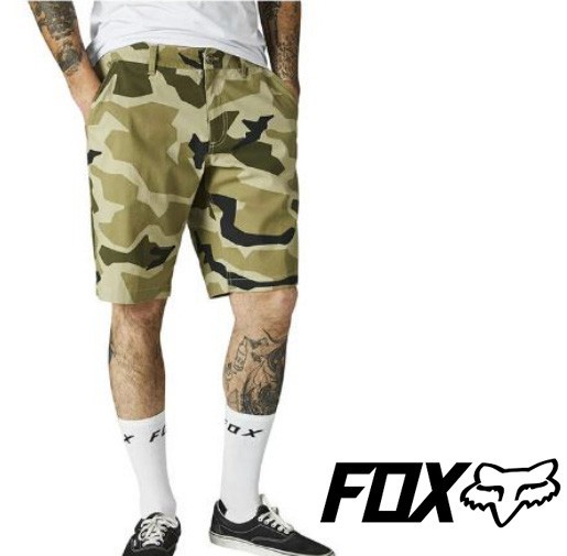 Fox Racing Essex Camo 2.0 Men's Shorts Green Camo Size 30''