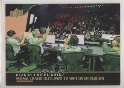2017 Upper Deck Overwatch League Inaugural Set Legendary Orange 17/25 Muma c7o