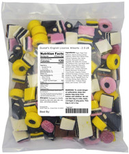 English Licorice Allsorts - 2.5 LB