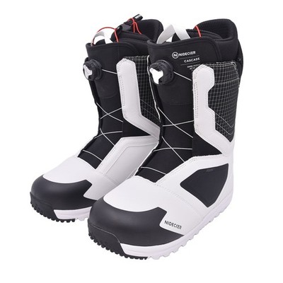 NIDECKER Men's Cascade Black/White Snowboard Boots (N.26.BTM.CSC.WH)