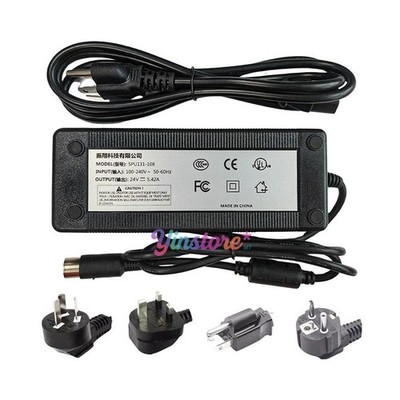 1 Pc. New For SPU131-108 Power Adapter Charger 5Pin W/ Power Cord