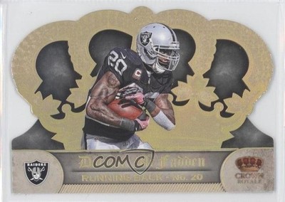 2012 Panini Crown Royale Holo Gold 37/99 Darren McFadden #106 0f8